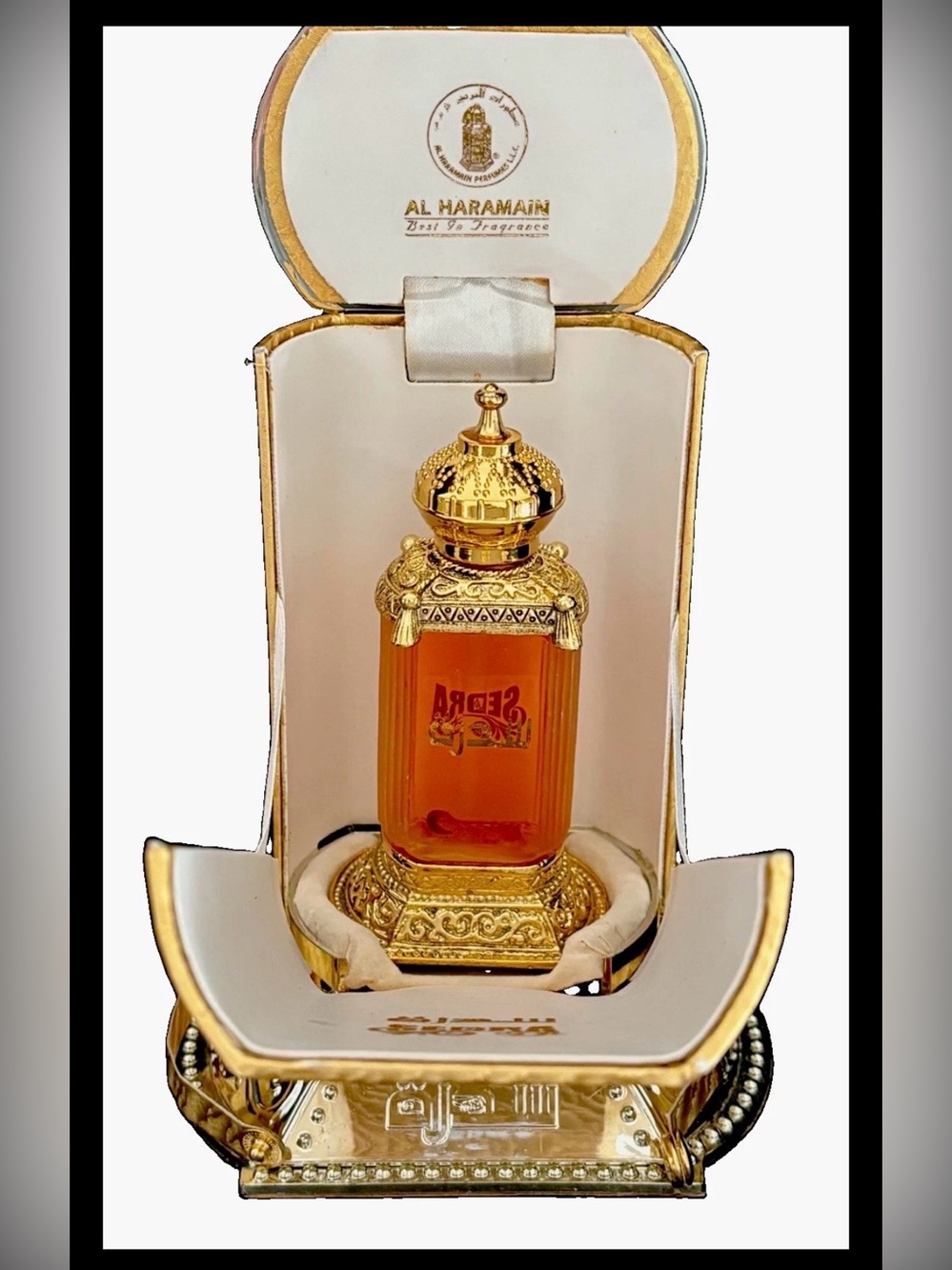 Al Haramain Sedra 30ml NIOB Concentrated Perfume Oil UAE Vintage Ornate Case
